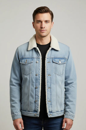 Jaqueta Jeans Masculina