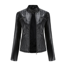 Jaqueta Feminina Casual com Zíper Estilo Streetwear