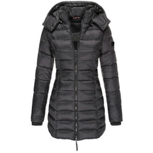 Casaco Feminino de Inverno com Capuz e Zíper - Acolhedor, Elegante e Leve