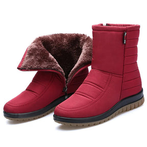 Bota Curta Feminina Para Inverno Impermeável Antiderrapante Proteção e Conforto